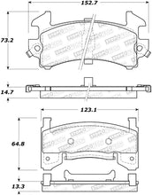 Load image into Gallery viewer, StopTech Premium Ceramic Brake Pads - 308.01540