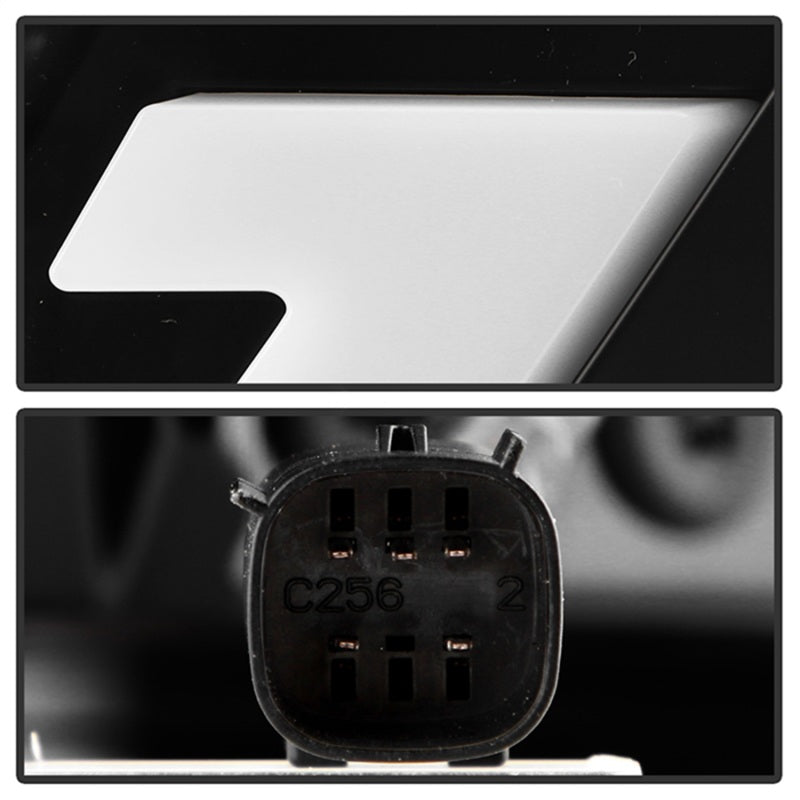 Spyder 21-23 Ford F150 (Factory Halogent) Light Bar LED Tail Lights - Black (ALT-YD-FF15021HAL-BK) SPYDER
