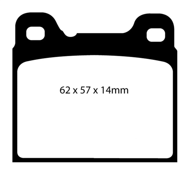 EBC RedStuff Rear Brake Pads - DP31043C EBC