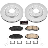 Power Stop 12-15 Nissan Armada Front Z17 Evolution Geomet Coated Brake Kit