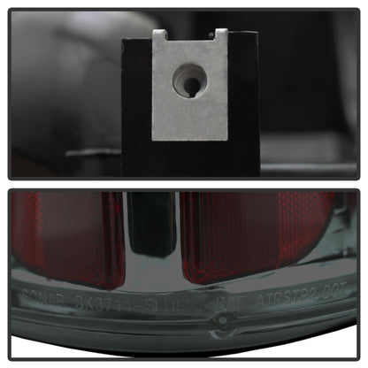 Spyder Chevy Silverado 1500/2500 99-02 (Not Stepside) Euro Style Tail Lights Smke ALT-YD-CS99-SM SPYDER