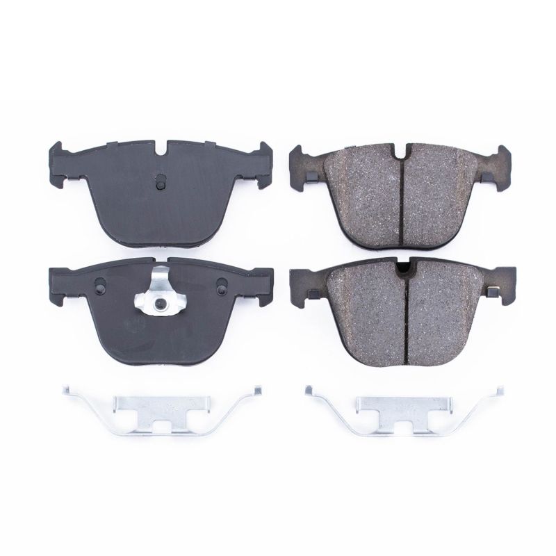 Power Stop 2011 BMW 1 Series M Rear Z17 Evolution Ceramic Brake Pads w/Hardware PowerStop