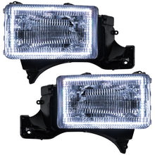 Load image into Gallery viewer, Oracle 94-02 Dodge Ram Pre-Assembled Halo Headlights - White SEE WARRANTY