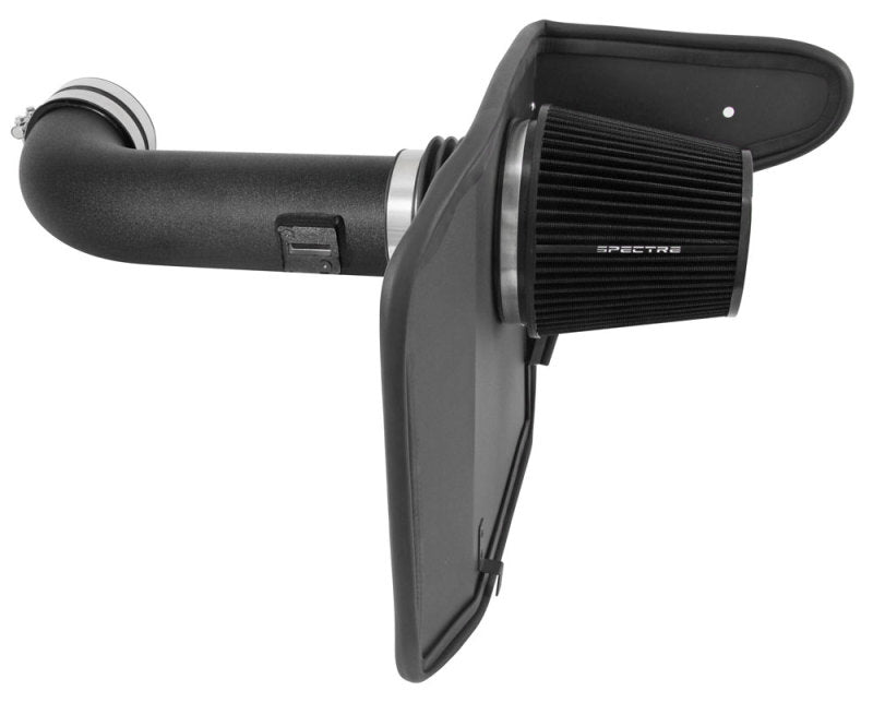 Spectre 10-15 Chevy Camaro V8-6.2L F/I Air Intake Kit - Black w/ Black Filter