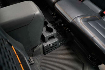 DV8 21+ Ford Bronco Rear Seat Cup Holder and Molle Panels (2-Door Models)