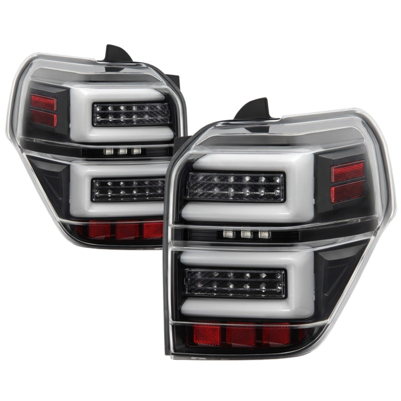 Spyder Toyota 4Runner 10-14 LED Tail Lights - Sequential Turn Signal - Black ALT-YD-T4R10-SEQ-BK SPYDER