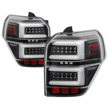 Spyder Toyota 4Runner 10-14 LED Tail Lights - Sequential Turn Signal - Black ALT-YD-T4R10-SEQ-BK SPYDER