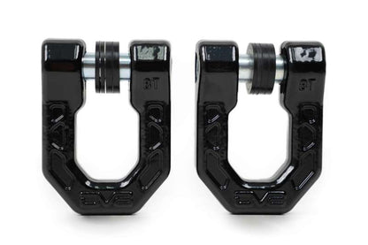 DV8 Offroad Elite Series D-Ring Shackles - Pair (Black) DV8 Offroad