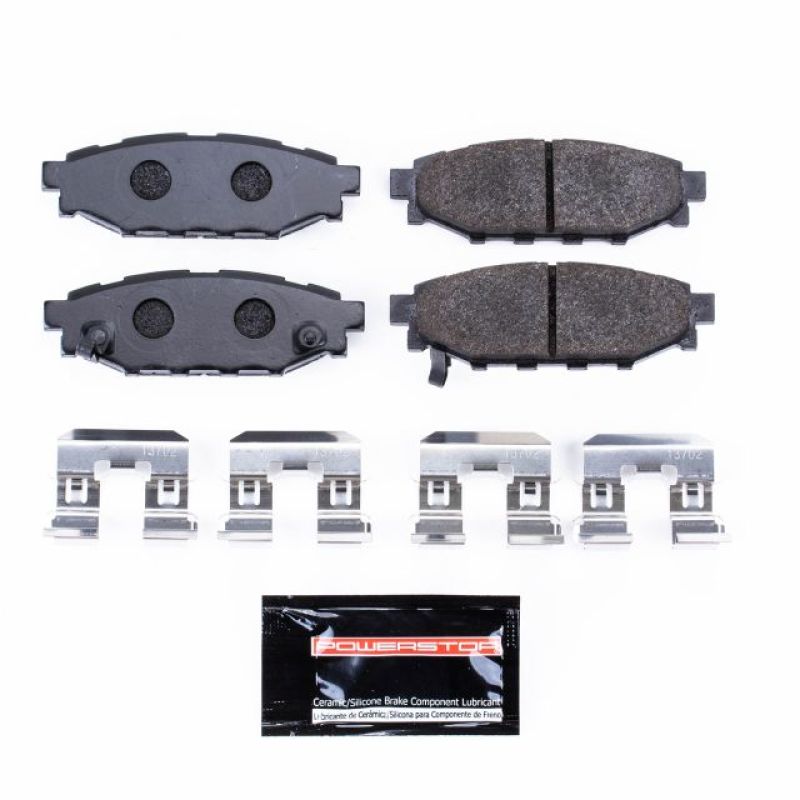 Power Stop 13-16 Subaru BRZ Rear Track Day Brake Pads PowerStop
