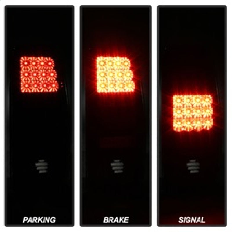 Spyder Chevy Suburban/Tahoe 1500/2500 00-06/GMC Yukon LED Tail Lights Chrome ALT-YD-CD00-LED-C SPYDER