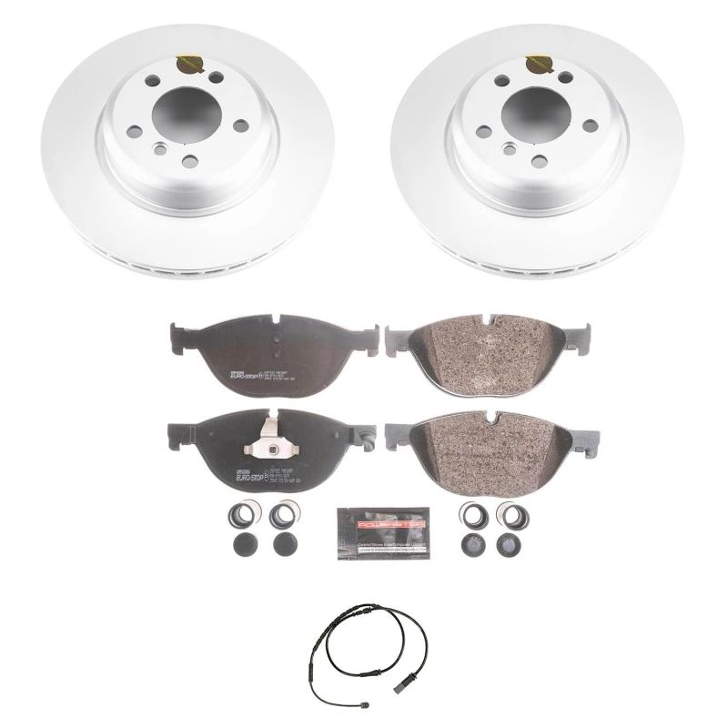 Power Stop 12-13 BMW 528i Front Euro-Stop Brake Kit PowerStop