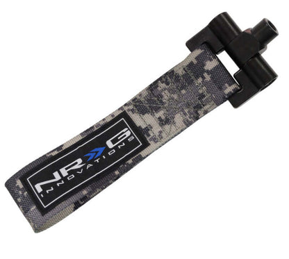 NRG Bolt-In Tow Strap Digital Camo- Nissan 370z 08+ / Infiniti G37 08+ (5000lb. Limit) - TOW-141CM2