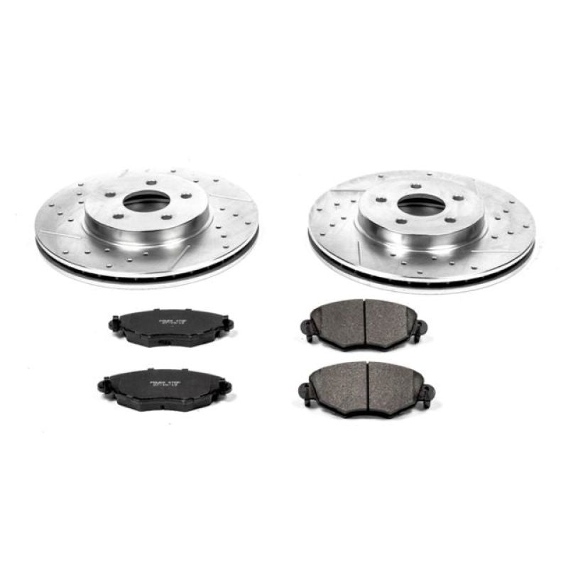 Power Stop 02-08 Jaguar X-Type Front Z23 Evolution Sport Brake Kit PowerStop