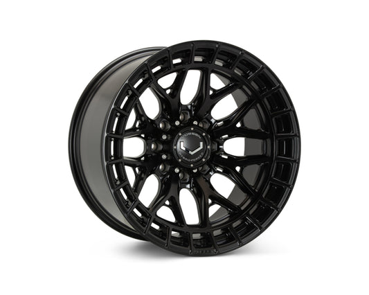 Vossen HFX-1 20x9 - 8x180 - ET18 - Deep Face - 124.3 - Satin Black Wheel