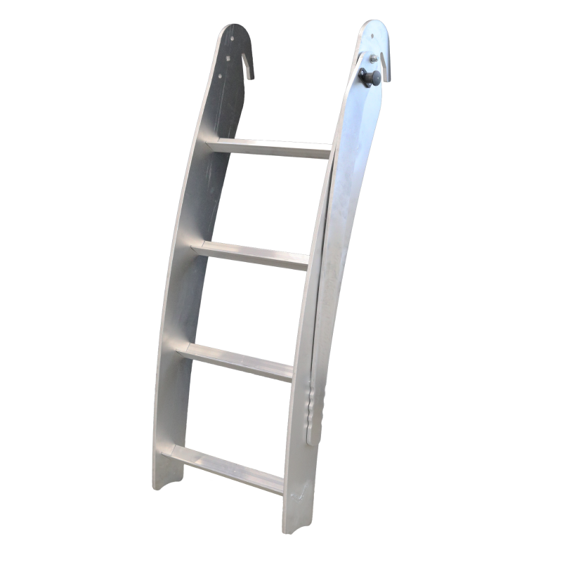 Gen-Y Aluminum Plate Style Rub Rail Ladder