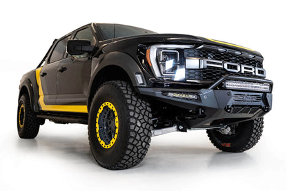 Addictive Desert Designs HoneyBadger Front Bumper w/ Top Hoop | 2021–2025 Ford F-150 Raptor & Raptor R
