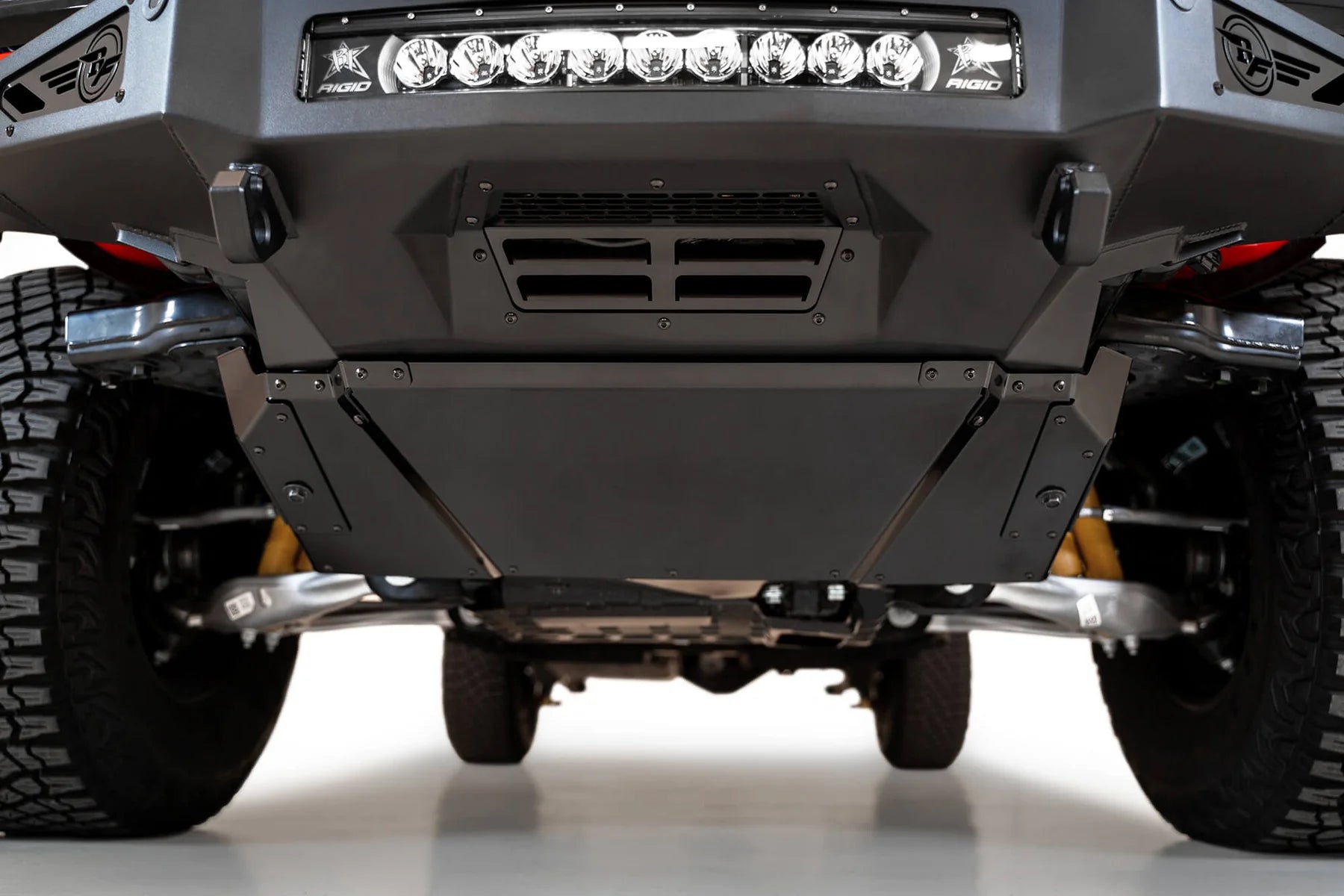 Addictive Desert Designs Rock Fighter Winch Front Bumper | 2021–2025 Ford Bronco SKU: F230181060103