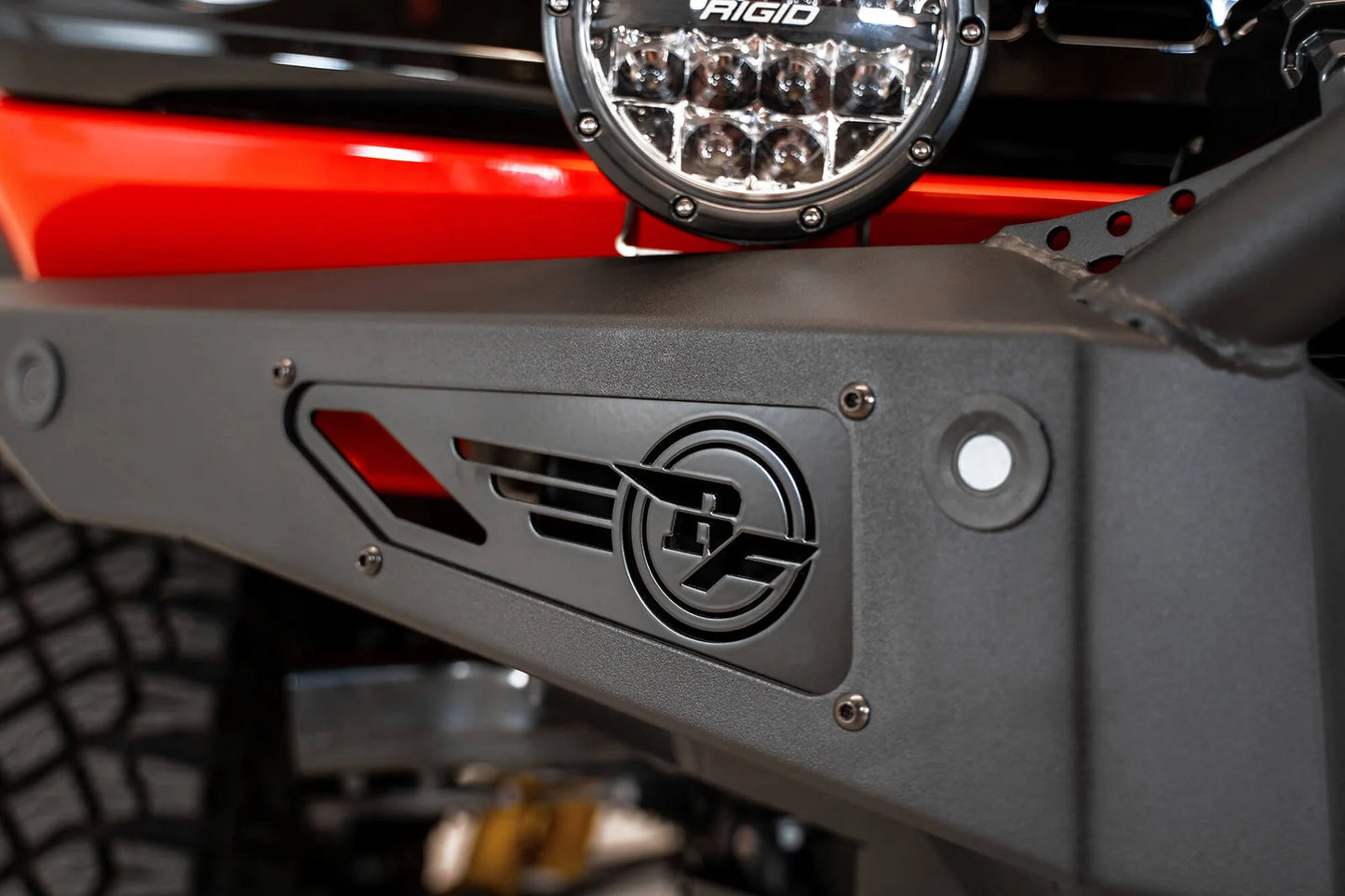 Addictive Desert Designs Rock Fighter Winch Front Bumper | 2021–2025 Ford Bronco SKU: F230181060103