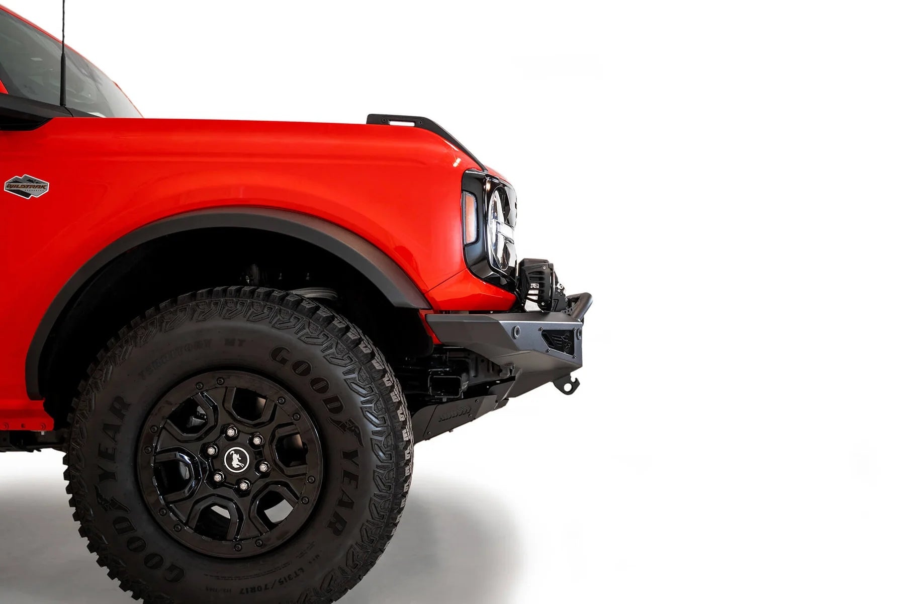 Addictive Desert Designs Rock Fighter Winch Front Bumper | 2021–2025 Ford Bronco SKU: F230181060103