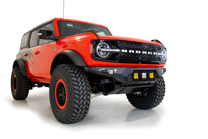 Addictive Desert Designs Bomber Front Bumper (Baja) | 2021–2025 Ford Bronco SKU: F230194120103