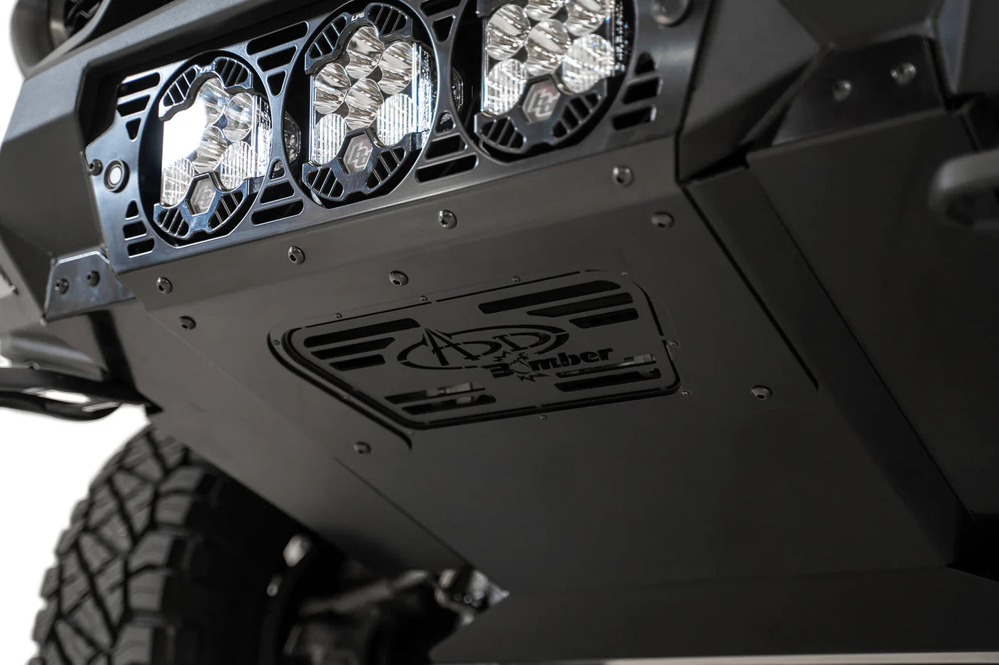 Addictive Desert Designs Bomber Front Bumper (Baja) | 2021–2024 RAM 1500 TRX (F620014100103)