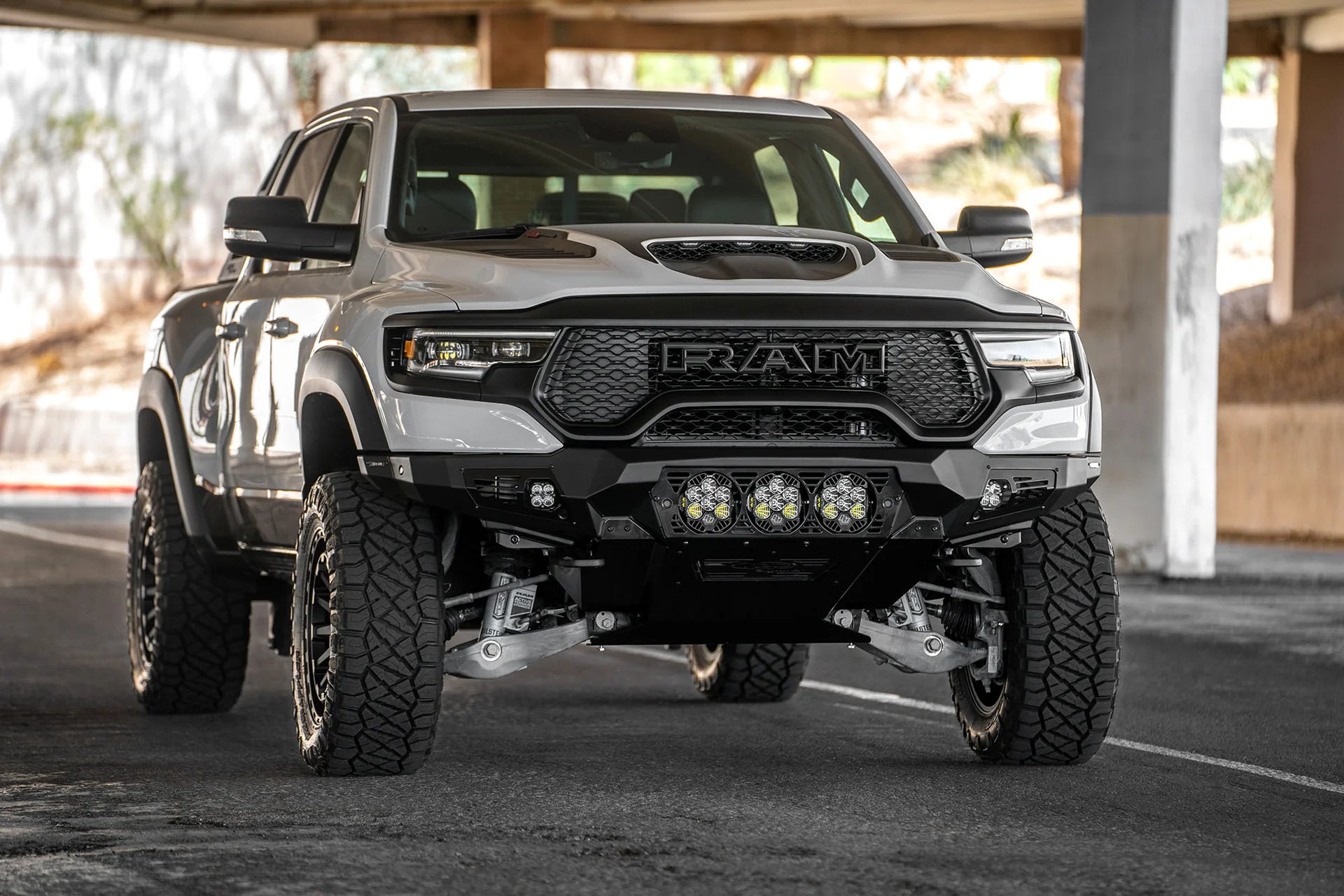 Addictive Desert Designs Bomber Front Bumper (Baja) | 2021–2024 RAM 1500 TRX (F620014100103)