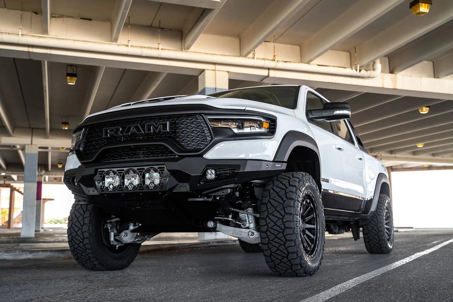 Addictive Desert Designs Bomber Front Bumper (Baja) | 2021–2024 RAM 1500 TRX (F620014100103)