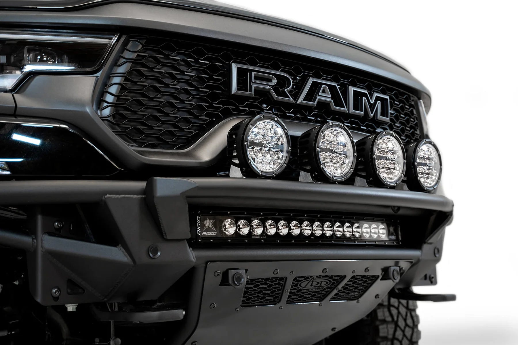 Addictive Desert Designs PRO Bolt-On Front Bumper | 2021–2024 RAM 1500 TRX (F628102160103)
