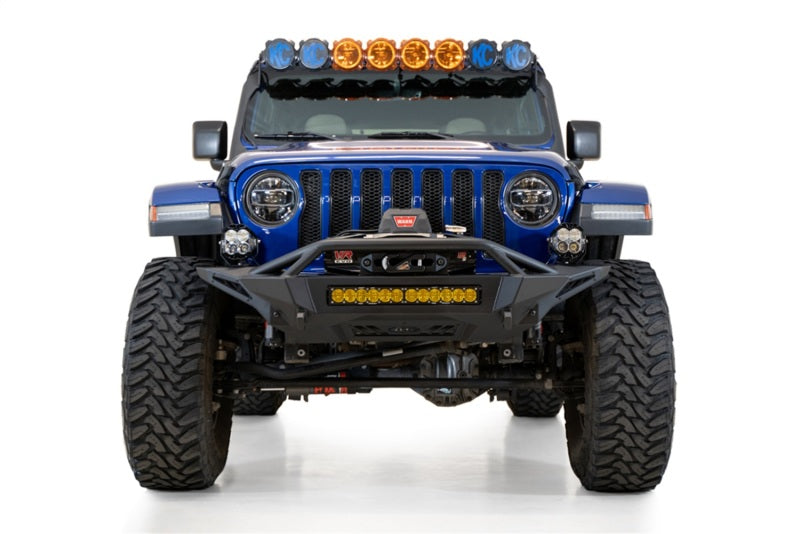 Addictive Desert Designs Stealth Fighter Front Bumper | 2018–2024 Jeep JL/JT (F960272110103)