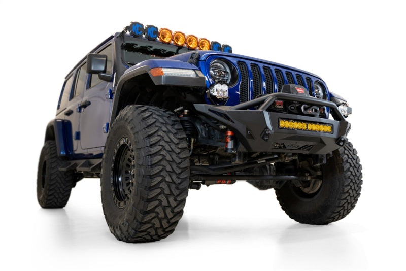 Addictive Desert Designs Stealth Fighter Front Bumper | 2018–2024 Jeep JL/JT (F960272110103)