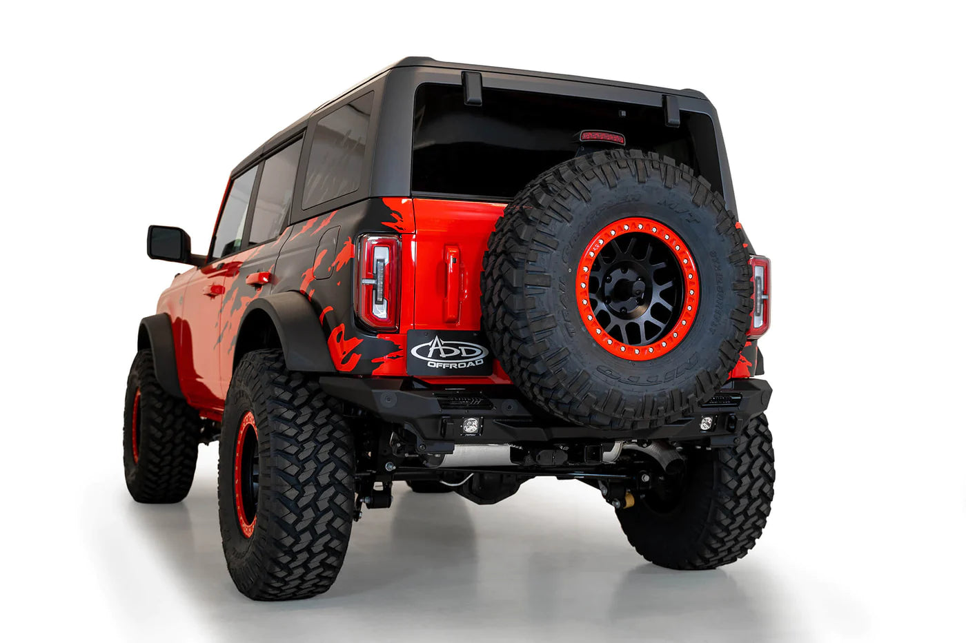 Addictive Desert Designs Stealth Fighter Rear Bumper | 2021–2025 Ford Bronco (R230081370103)