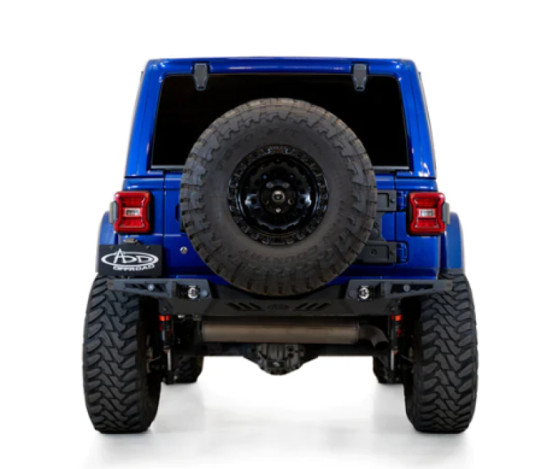 Addictive Desert Designs Stealth Fighter Rear Bumper | 2018–2023 Jeep Wrangler JL (R960181280103)