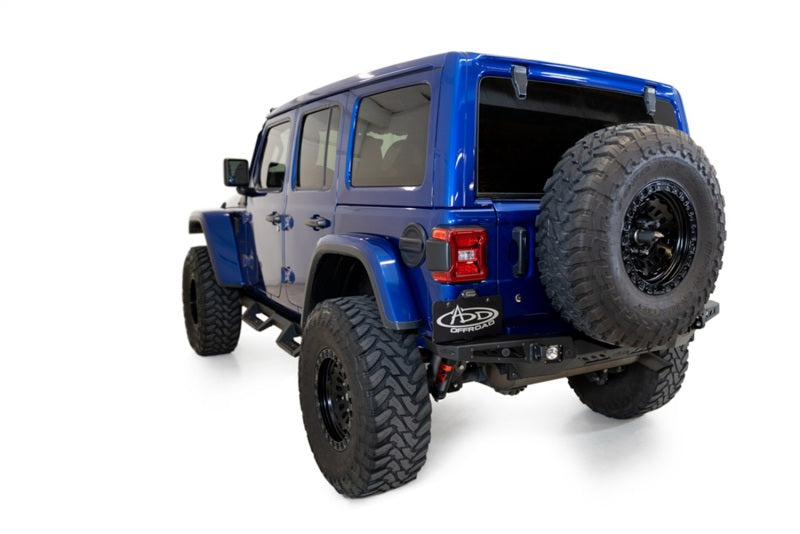 Addictive Desert Designs Stealth Fighter Rear Bumper | 2018–2023 Jeep Wrangler JL (R960181280103)