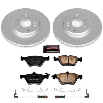 Power Stop 98-02 Mercedes-Benz CLK320 Front Z23 Evolution Sport Coated Brake Kit PowerStop