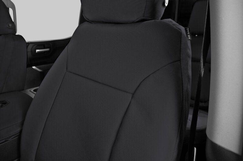 Covercraft 2024+ Ford Raptor Endura PrecisionFit Custom Front Row Seat Covers - Black/Black
