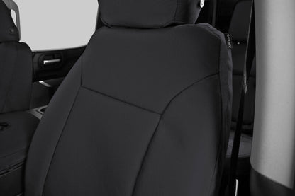 Covercraft 2024+ Ford Raptor Endura PrecisionFit Custom Front Row Seat Covers - Black/Black