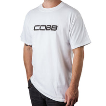 Load image into Gallery viewer, COBB Tuning Logo Mens White T-Shirt - XSM CO-WHITECOBB-XSM