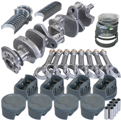 Eagle Chevy 350 3.750in Crank 5.700in I-Beam Rods -16cc 4.060in Pistons Rotating Assembly
