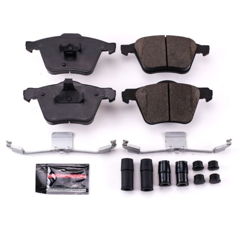 Power Stop 03-08 Volvo XC90 Front Z23 Evolution Sport Brake Pads w/Hardware PowerStop