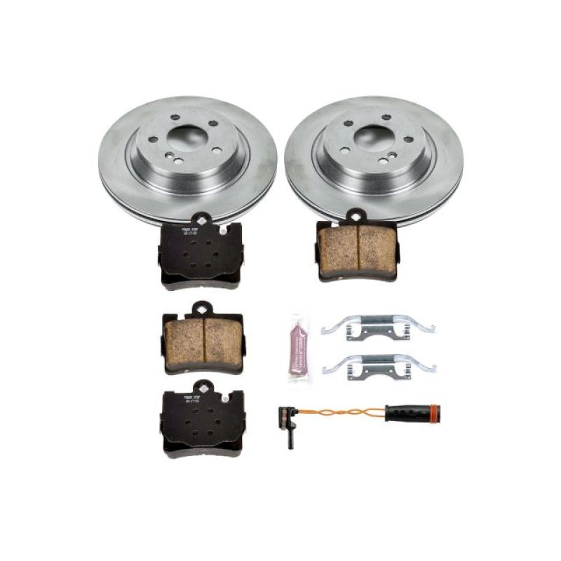 Power Stop 00-03 Mercedes-Benz CL500 Rear Autospecialty Brake Kit PowerStop