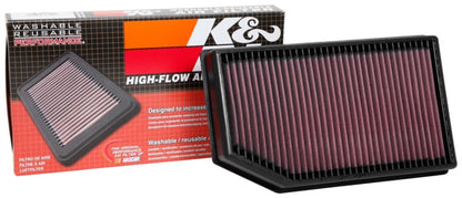 K&N 2018 Jeep Wrangler JL 2.0L/3.6L F/I Drop In Air Filter K&N Engineering