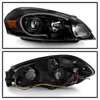 xTune 06-13 Chevrolet Impala LED Light Bar Headlights - Black (PRO-JH-CIM06-LB-BK) SPYDER