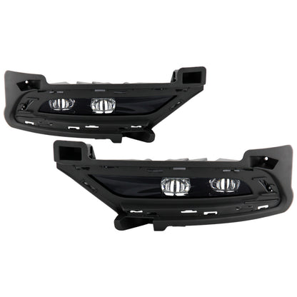 Spyder 15-19 Chrysler 300 OEM LED Fog Lights W/Switch- Clear FL-C30015-LED-C SPYDER