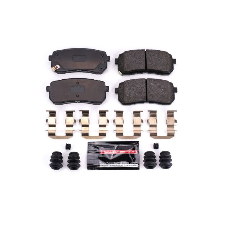 Power Stop 07-12 Hyundai Veracruz Rear Z23 Evolution Sport Brake Pads w/Hardware PowerStop
