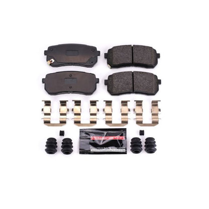 Power Stop 07-12 Hyundai Veracruz Rear Z23 Evolution Sport Brake Pads w/Hardware PowerStop