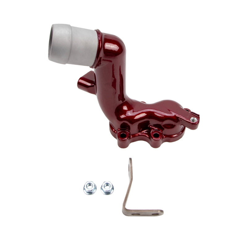 Wehrli 11-16 6.6L Duramax Thermostat Housing - Red - WCF100176-RED