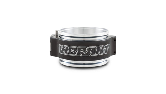 Vibrant Performance PINLESS HD Clamp Assembly for 2in OD Tubing - Anodized Black Clamp, Exhaust/Intake Tubing Connection - Part 32513