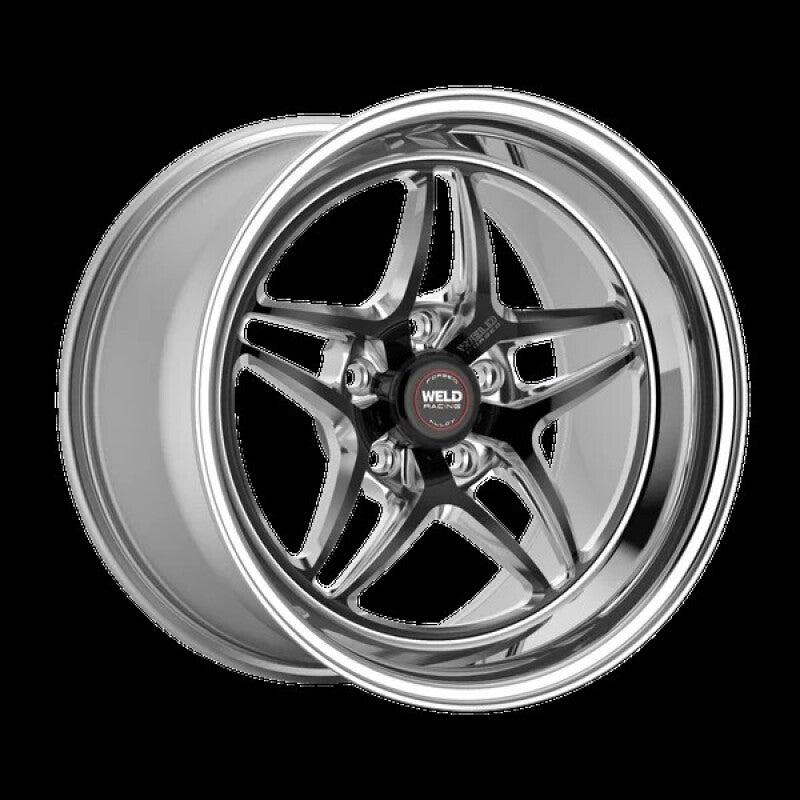 Weld S81 20x12 / 5x115mm BP / 6.75in. BS Black Wheel (3.18 ID High Pad)