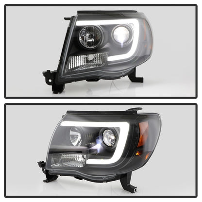Spyder Toyota Tacoma 05-11 V2 High-Power LED Headlights - Black PRO-YD-TT05PL-BK SPYDER