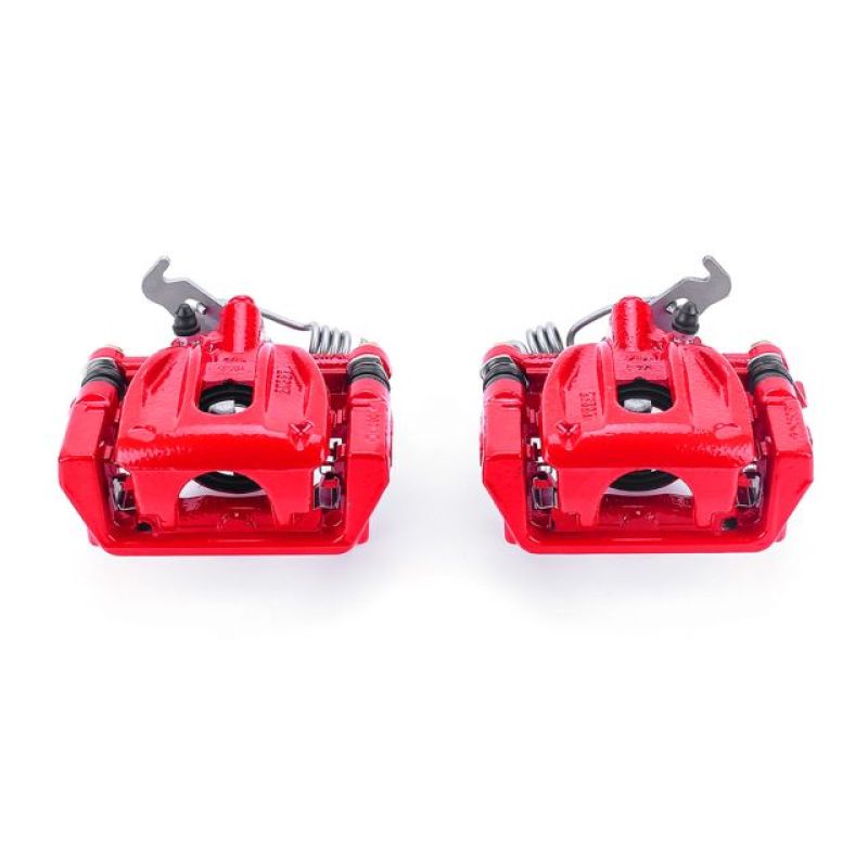 Power Stop 05-07 Ford Five Hundred Rear Red Calipers w/Brackets - Pair PowerStop